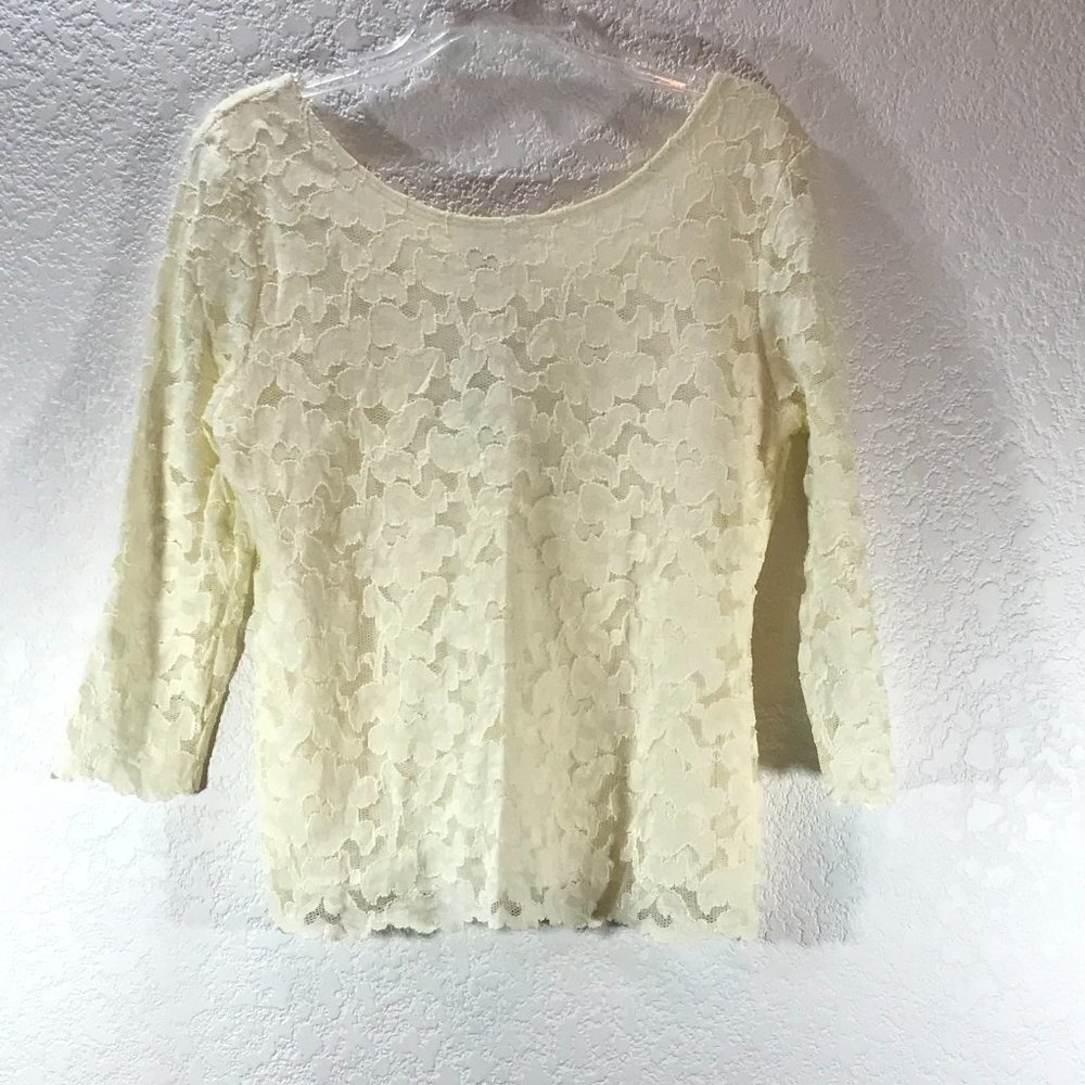 Lace Blouse by Jon Den NWT 3/$18